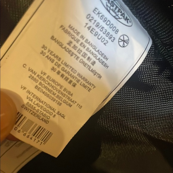 Eastpak Black Backpack - Picture 7 of 7